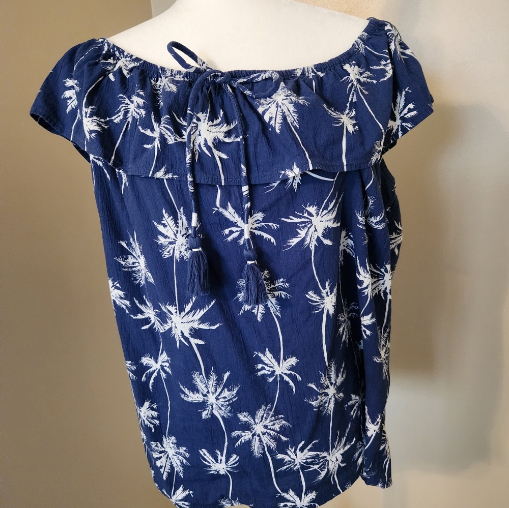 Style & Co cotton/rayon sleeveless top